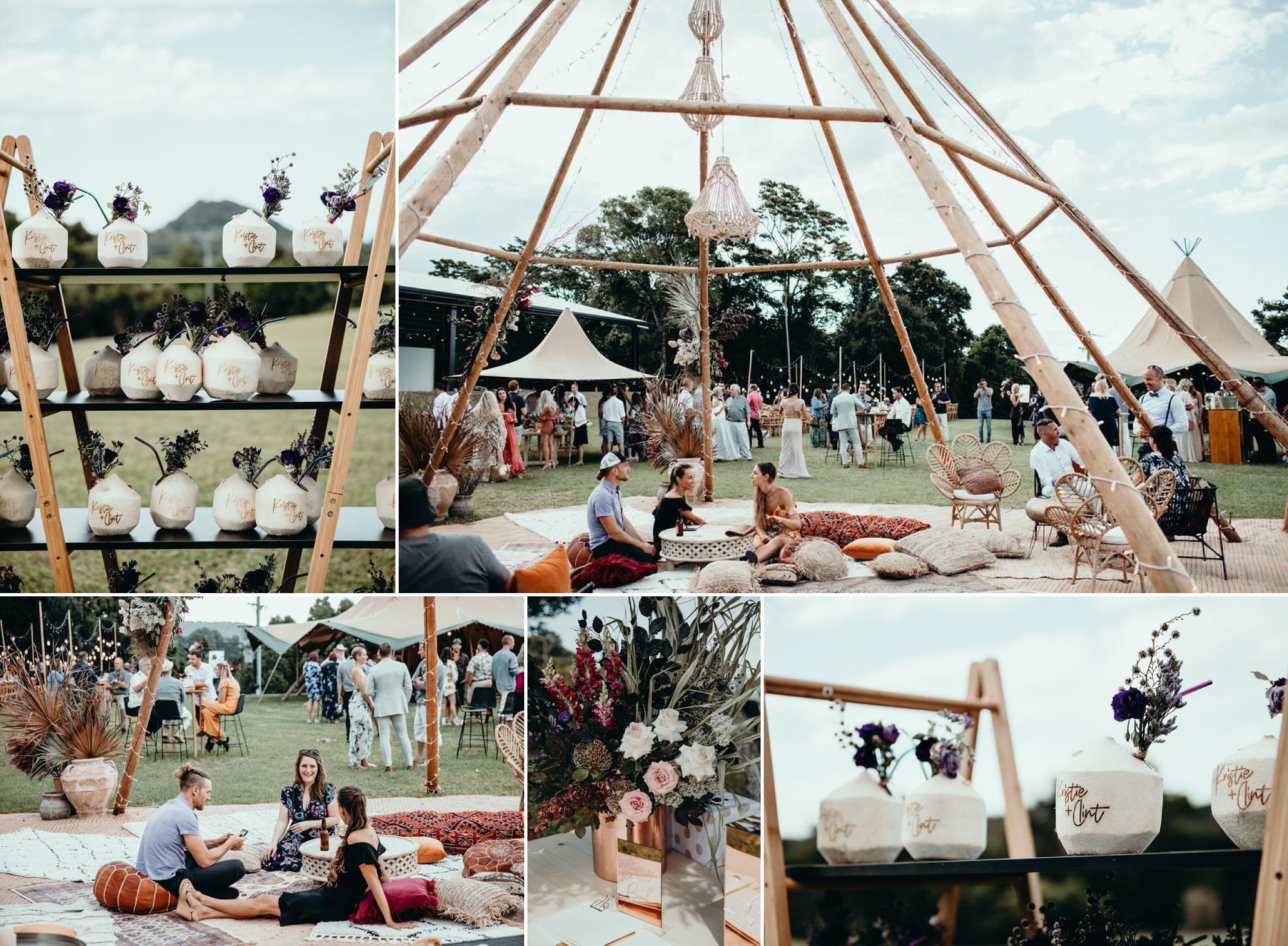 Ardeena Tipi Wedding